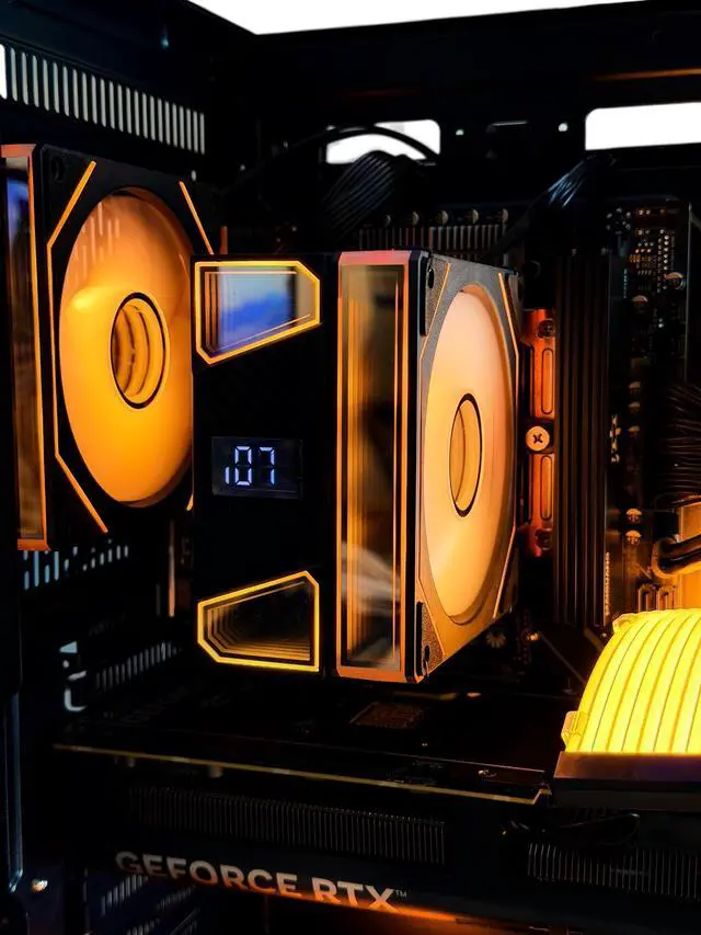 Alt view image 4 of 7 - TECHBYTES Phantom | Custom Gaming PC| RTX 5070 | Intel i7 12700kf 3.6GHz (5.0GHz Turbo) | DDR5 32GB Ram 5600MHz| 1TB NVMeSSD | 850W Gold PSU | Wi-Fi | Win 11 PRO | Black