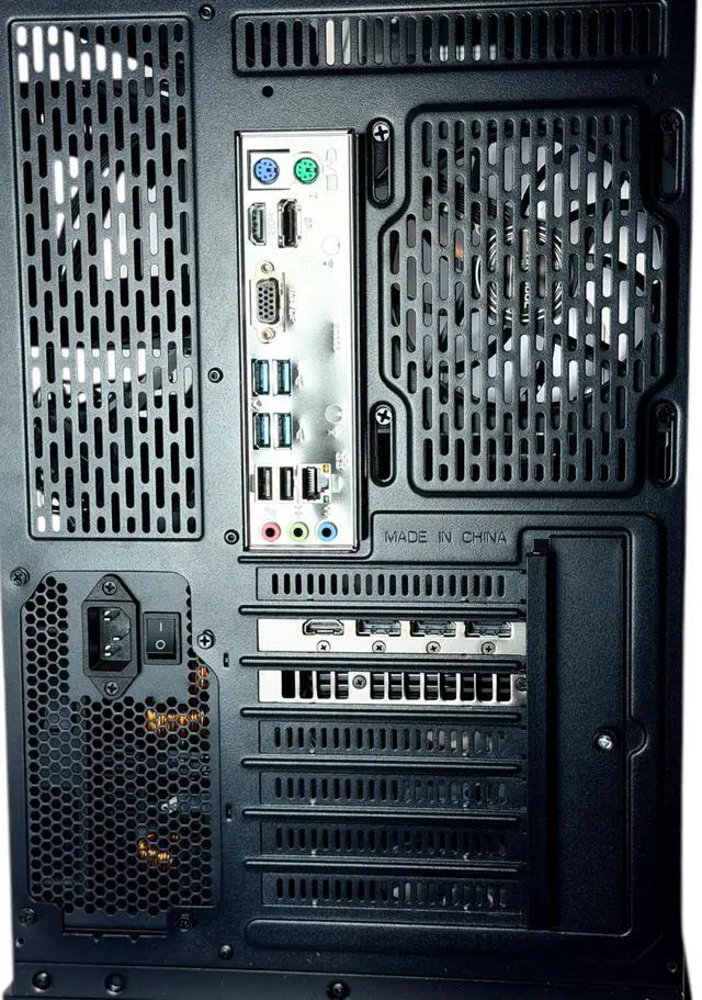 Alt view image 6 of 7 - TECHBYTES Phantom | Custom Gaming PC| RTX 5070 | Intel i7 12700kf 3.6GHz (5.0GHz Turbo) | DDR5 32GB Ram 5600MHz| 1TB NVMeSSD | 850W Gold PSU | Wi-Fi | Win 11 PRO | Black