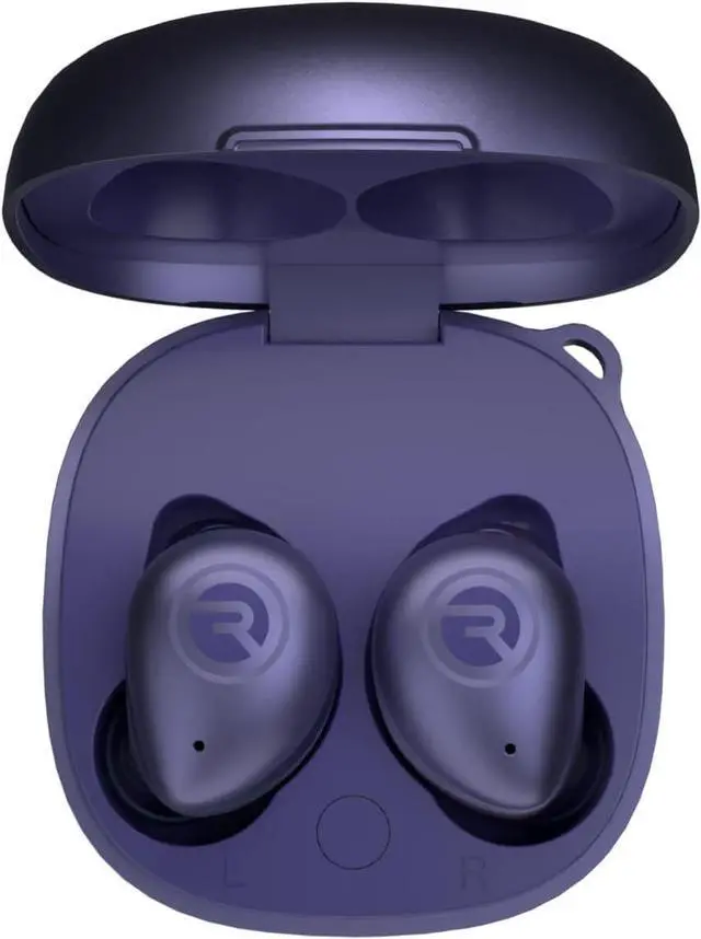 Main image of Raycon Fitness Bluetooth True Wireless Earbuds with Built in Mic 56 Hours of Battery IPX7 Waterproof Active Noise Cancellation and Awareness Mode Bluetooth 5.3 Portable Sport (Purple)