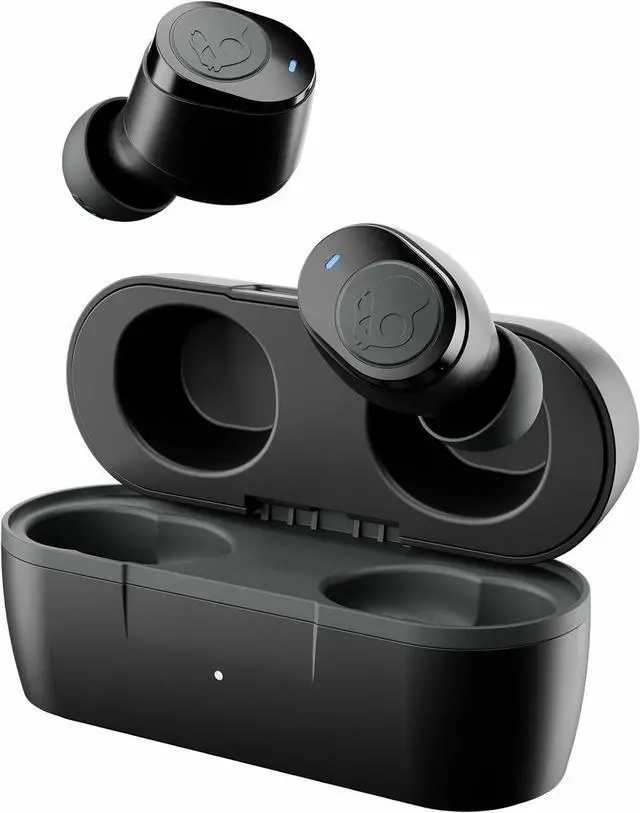 Main image of Jib True 2 Wireless Earbuds Bluetooth Headphones Up to 33 Hours Battery with Charging Case Noise Isolating Fit Sweat and Water Resistant Microphone for iPhone Android - True Black