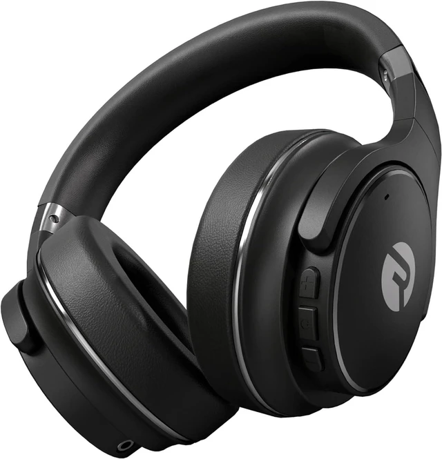 Main image of Raycon The Everyday Wireless Bluetooth Over Ear Headphones, with Active Noise Cancelling, Awareness Mode and Built in Microphone, IPX 4 Water Resistance, 40 Hours of Battery Life (Black)