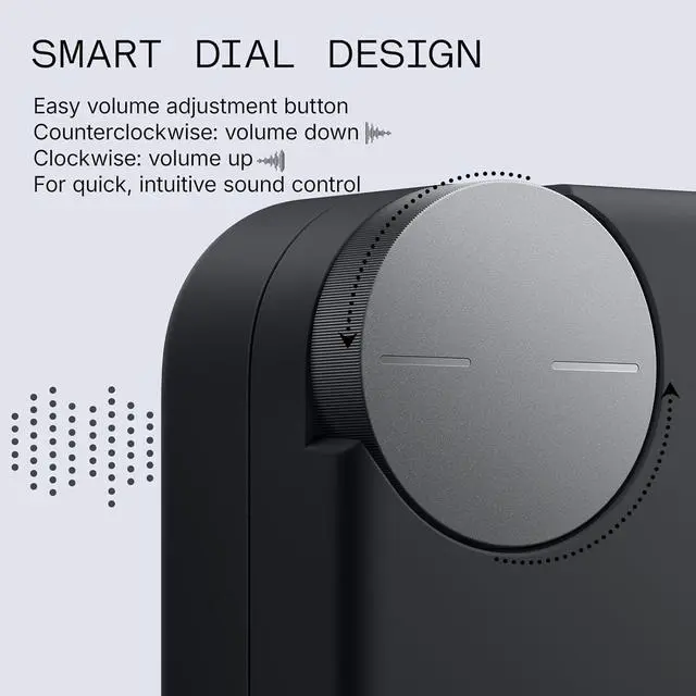 Alt view image 2 of 7 - CMF Buds Pro 2 Wireless Earbuds with Smart Dial, 50dB Hybrid Noise Cancelling Earbuds Wireless Bluetooth 5.3, 11mm Bass with LDAC, 6 Hi-Res Audio Mics, 43H Playtime, Fast Charging Case, Dark Grey