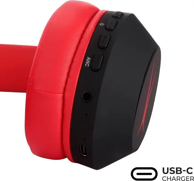 Alt view image 7 of 7 - Altec Lansing Kid Safe Noise Cancelling Wireless Headphones 15H Battery, 85dB Volume Limit, Foldable Design Powerful Sound, Active Noise Cancellation Perfect for Kids Ages 7+