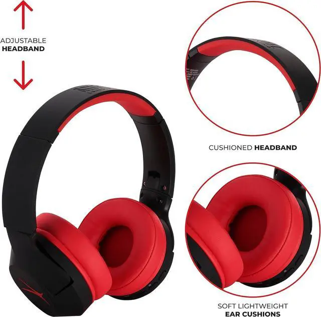 Alt view image 6 of 7 - Altec Lansing Kid Safe Noise Cancelling Wireless Headphones 15H Battery, 85dB Volume Limit, Foldable Design Powerful Sound, Active Noise Cancellation Perfect for Kids Ages 7+
