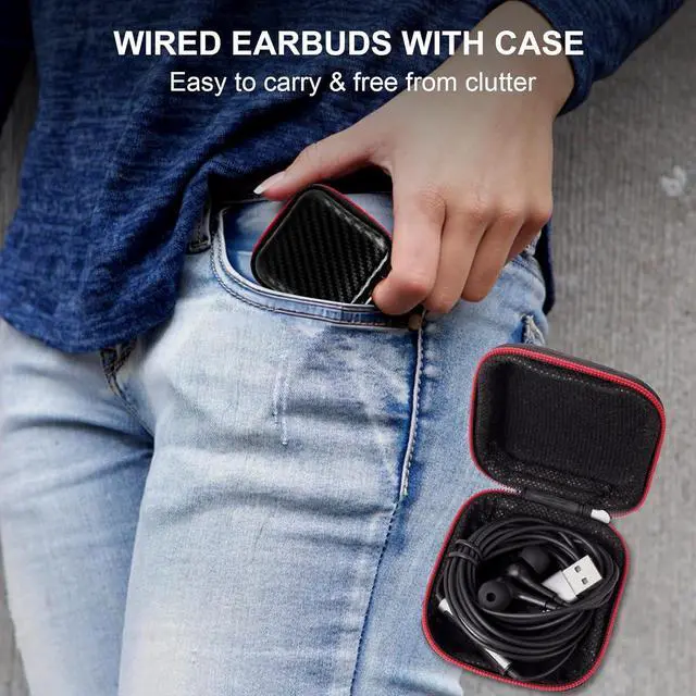 Alt view image 7 of 7 - USB Headset with Microphone for PC 7.5 Ft Cable, USB A Headphones for Computer, Wired USBA Earbuds with Mute in-Line Stereo Noise Canceling Call Cord Laptop Earphones for Dell Surface Switch, Black