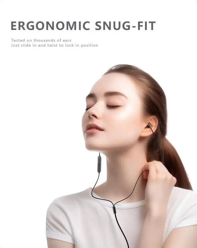 Alt view image 3 of 7 - Wired Sleep Earbuds for Side Sleeper, in-Ear Small Headphones with Microphone, Noise Isolating Earphones with Pure Sound for Side Sleeping, Bedtime, Relaxation