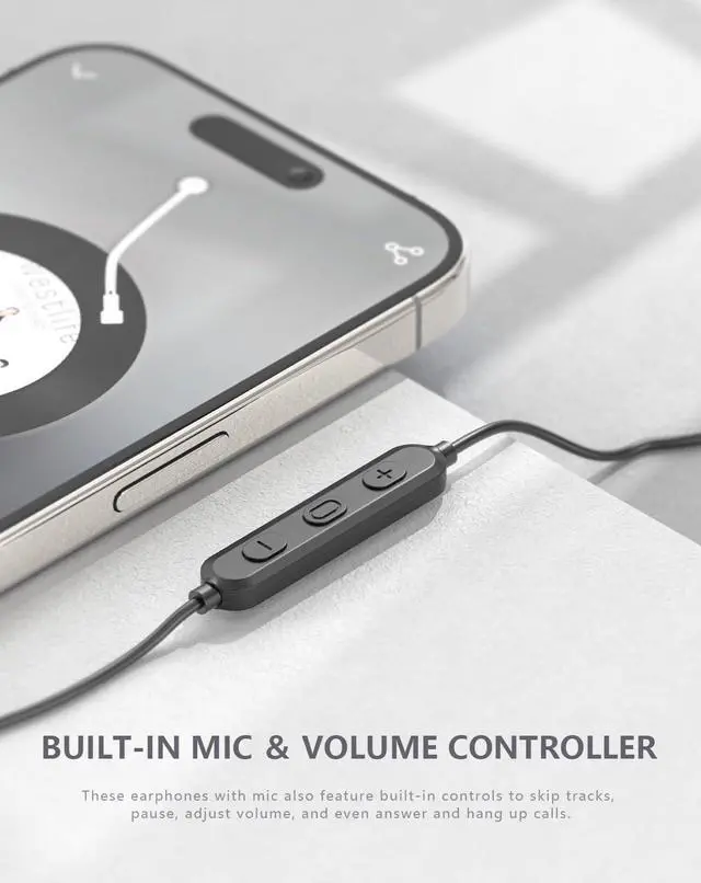 Alt view image 6 of 7 - Wired Sleep Earbuds for Side Sleeper, in-Ear Small Headphones with Microphone, Noise Isolating Earphones with Pure Sound for Side Sleeping, Bedtime, Relaxation