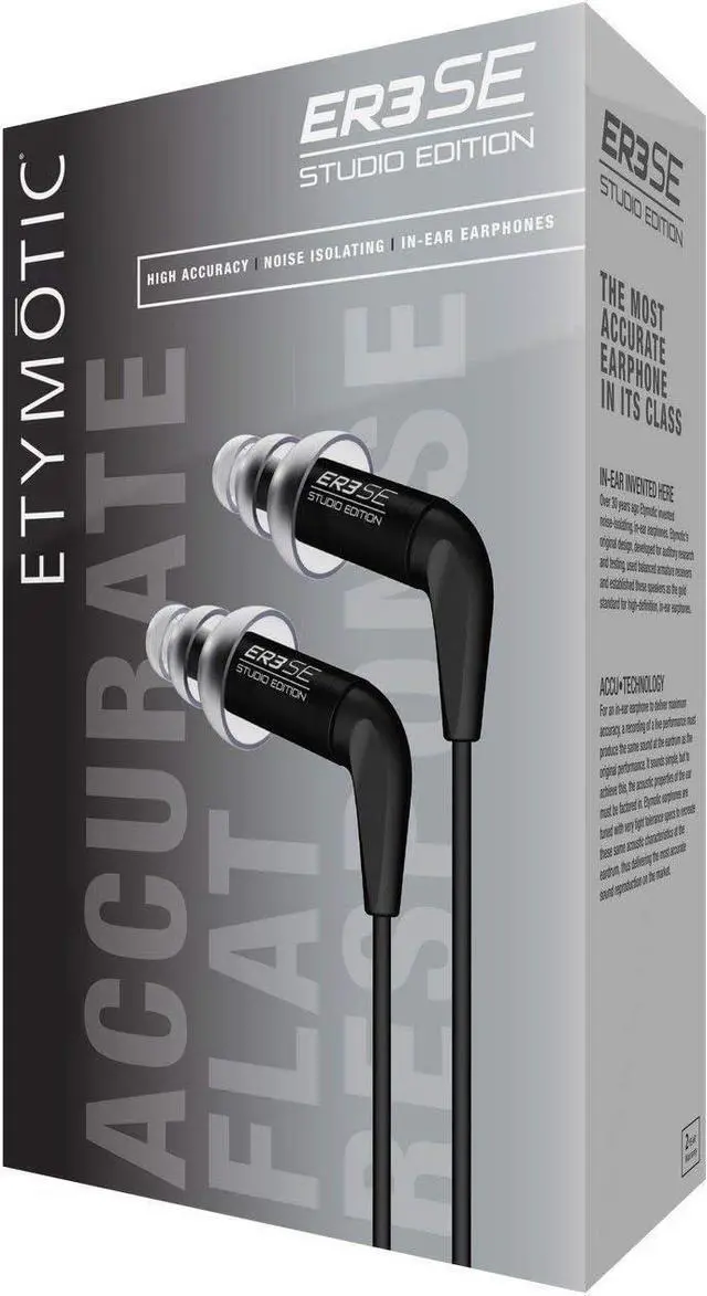 Alt view image 2 of 5 - Etymotic ER3SE Studio Edition Earphone,Black