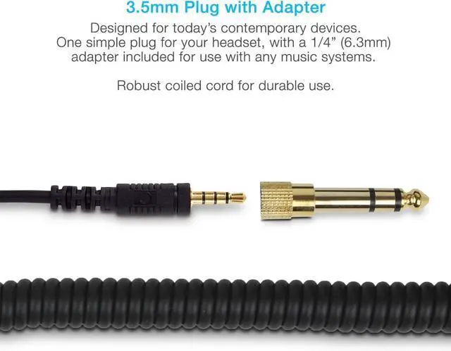Alt view image 5 of 5 - Cyber Acoustics ACM-500R Multi User Stereo Headphones