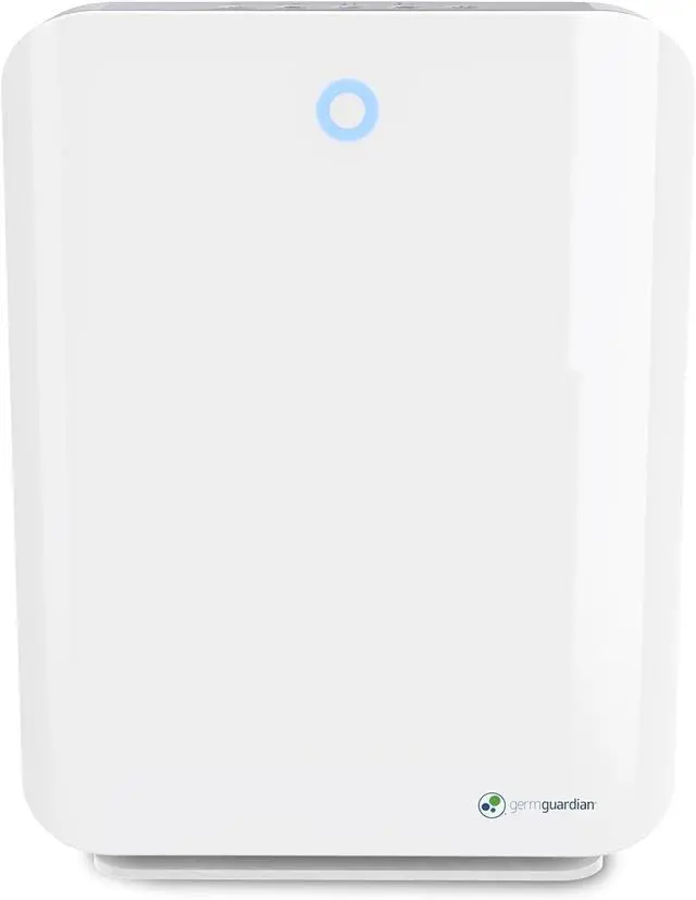 Main image of GermGuardian HEPA Air Purifier for Home, Large Rooms up to 1760 Sq. Ft. with HEPA Air Filter & UV-C Light, Zero Ozone Verified, AC5900WCA, White