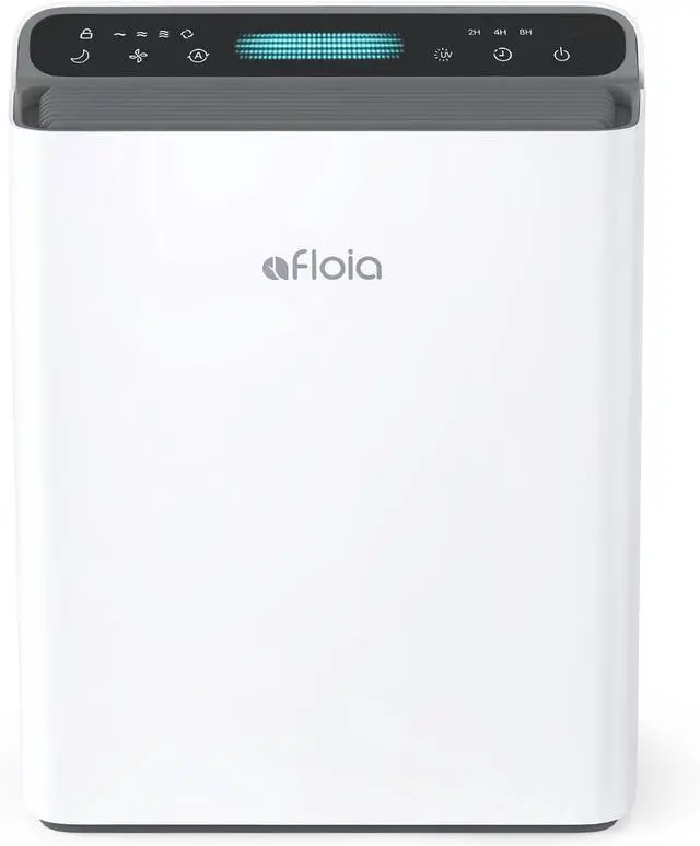Main image of Afloia Air Purifier for Home Large Room Bedroom Up to 2000Ft² with PM2.5 Air Quality Monitor Smart Auto Mode, Washable Pre Filter Cleaner for Pet, Europa 2.0