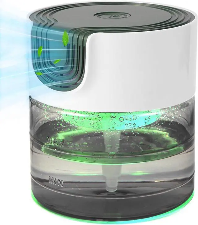 Main image of Water Air Purifiers for Home, Quiet Variable Speed Water Based Air Purifier with 7 Color Night Light, Air Washer Humidifier for Home, Bedroom, Office, Pet Odors