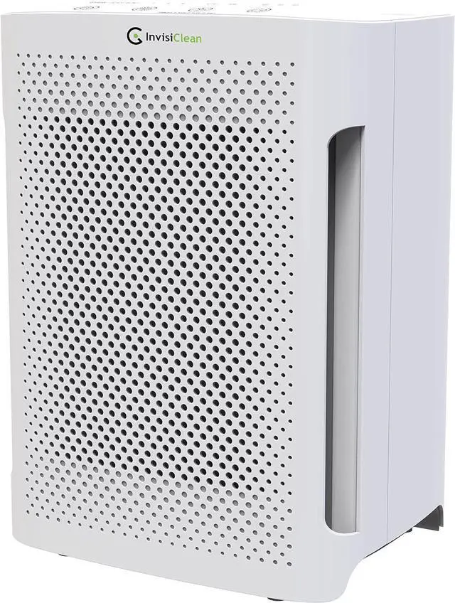 Main image of Air Purifier for Bedroom - Perfect Air Purifier for Dorm Room - Air Filter for Pets & Baby Room - 5-in-1 H13 TRUE HEPA Filter/Ionizer/Carbon/Prefilter/UV Light - InvisiClean Mini Aura