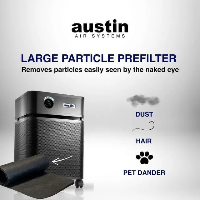 Alt view image 5 of 7 - Austin Air Healthmate Replacement Filter, White  Zeolite, Air Filters for Home, and Carbon Filter Replacement for Superior Air Quality, Model FR400