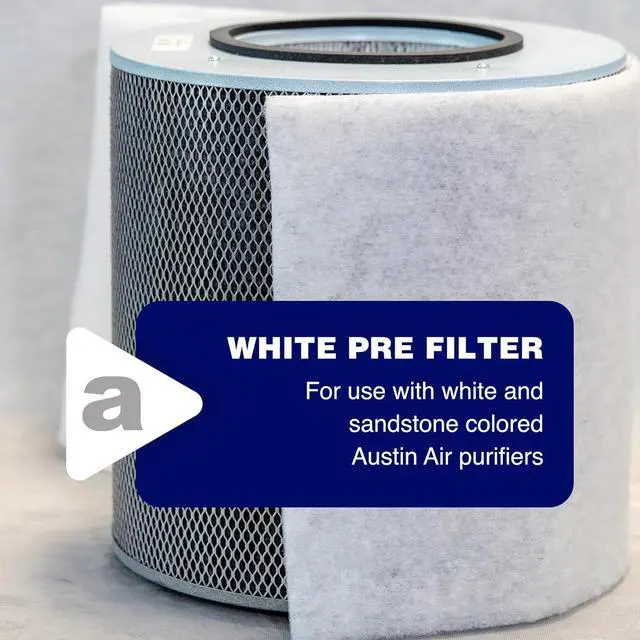 Alt view image 6 of 7 - Austin Air Healthmate Replacement Filter, White  Zeolite, Air Filters for Home, and Carbon Filter Replacement for Superior Air Quality, Model FR400