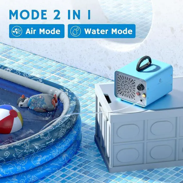 Alt view image 2 of 7 - Airthereal MA25L Water Ozone Generator - Dual-Mode Ozone Machine for Water and Air Purification, 40,000mg/h High Capacity Ozone Machine for Odor Removal - Covers up to 4000 sq. ft.