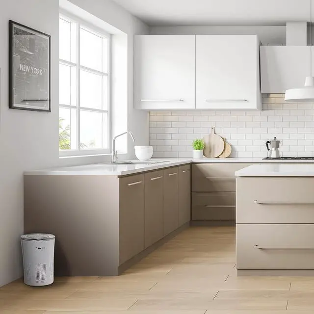 Alt view image 3 of 7 - OdorStop HEPA Air Purifier with H13 HEPA Filter, UV Light, Active Carbon, Multi-Speed, Sleep Mode and Timer (OSAP5, Bright White)