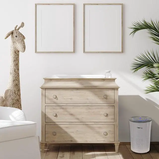 Alt view image 4 of 7 - OdorStop HEPA Air Purifier with H13 HEPA Filter, UV Light, Active Carbon, Multi-Speed, Sleep Mode and Timer (OSAP5, Bright White)