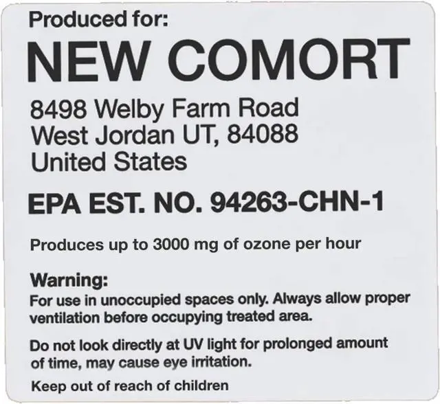 Alt view image 5 of 5 - Commercial Air Purifier Cleaner Ozone Generator by New Comfort