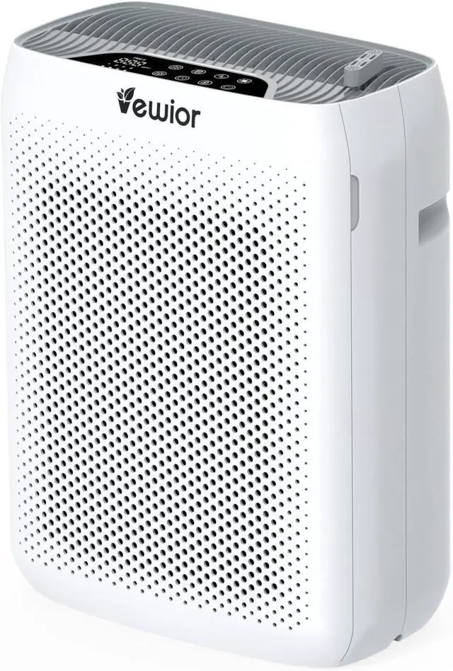 Main image of VEWIOR Air Purifiers for Home Large Room Up to 3000Sq.ft, H13 HEPA Filter Air Purifier for Bedroom with PM2.5 Display Air Quality Sensor, Sleep Mode, Timer, Air Cleaner for Smoker