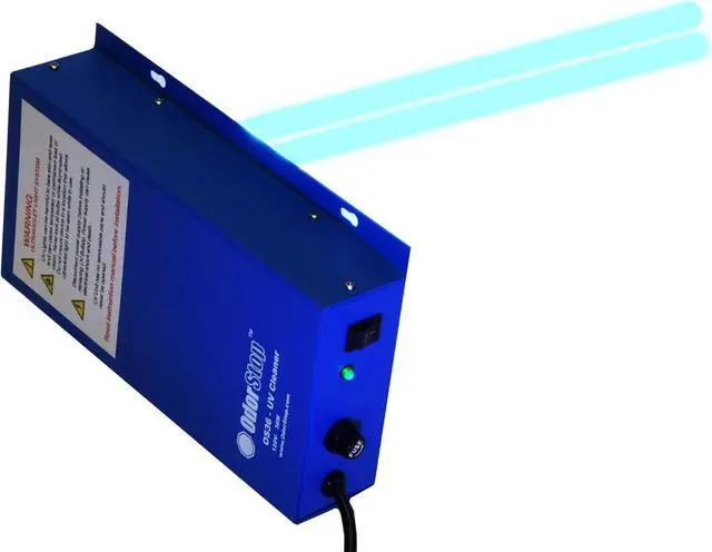 Alt view image 2 of 6 - OdorStop OS361 36W UV Air Purifier with 16-in Bulbs