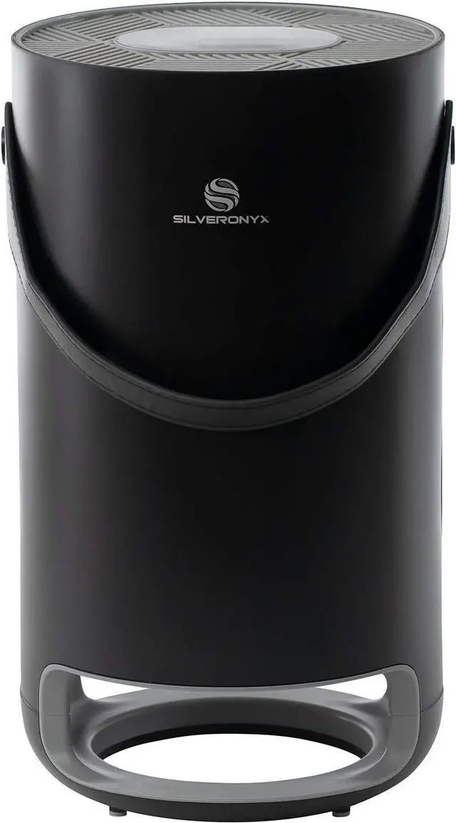 Main image of HEPA Air Purifier for Home Allergies Pets Hair in Bedroom, True HEPA Filter 3-in-1 Cleaner, Removes Pet Dander, Odor, Dust, in Living Room, Office, Desktop, Portable, Sleep Mode, 3-Speed, Black