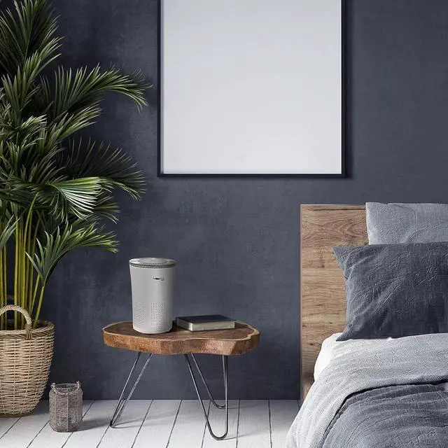 Alt view image 6 of 7 - OdorStop HEPA Air Purifier with H13 HEPA Filter, UV Light, Active Carbon, Multi-Speed, Sleep Mode and Timer (OSAP5, Bright White)