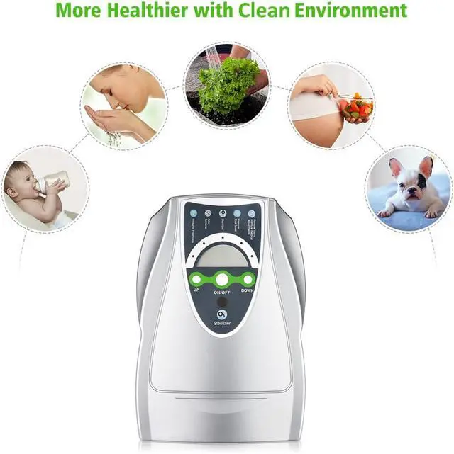 Alt view image 4 of 7 - Ozone Machine Generator, Multipurpose Ozone Machine for Air, Water, Food, Home and Office Using