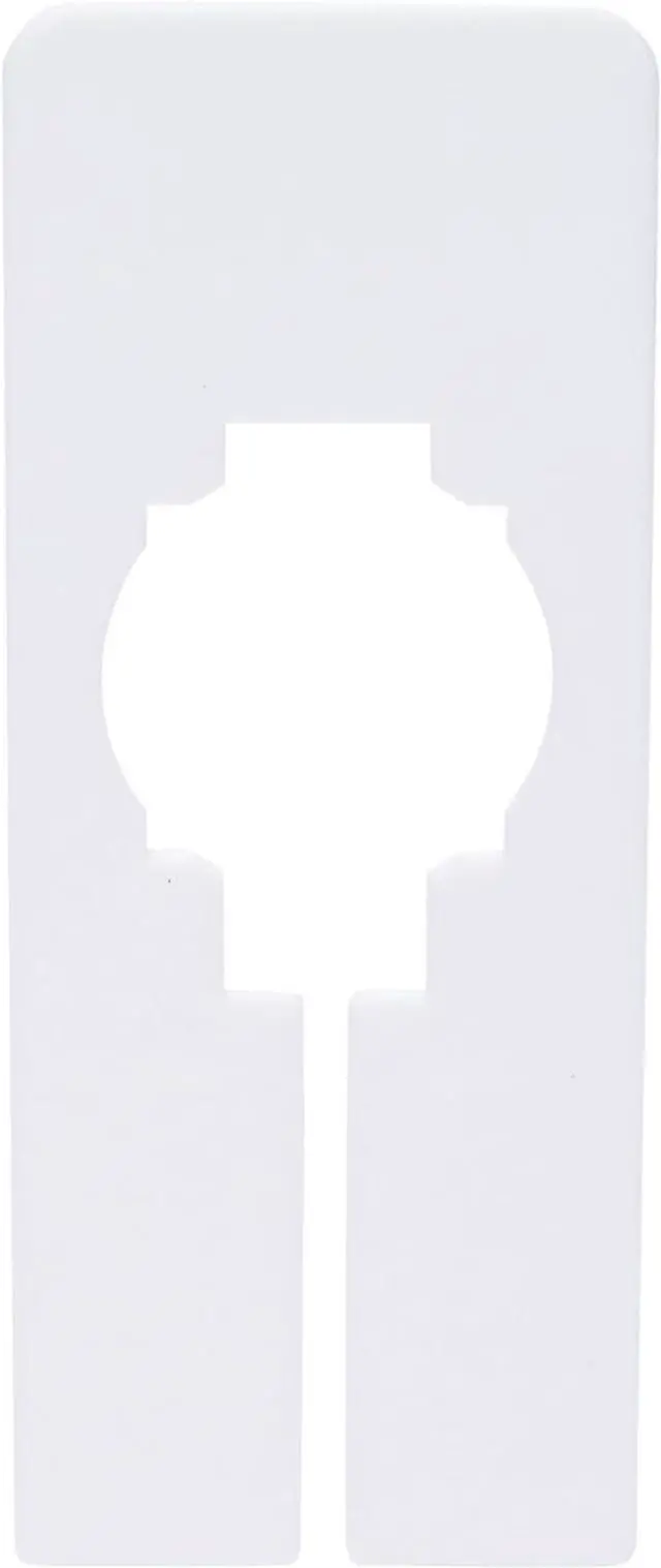 Alt view image 4 of 7 - Juvale Clothing Dividers - 5 x 2 in, White Plastic, 60 Pack - Blank Hanger Dividers & Rack Tags for Closet Organization