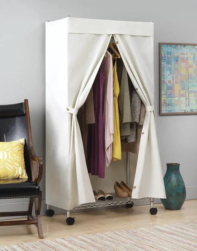Alt view image 2 of 5 - Whitmor Canvas COVER ONLY for Garment Rack