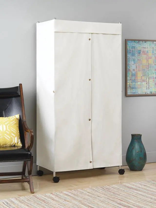 Alt view image 3 of 5 - Whitmor Canvas COVER ONLY for Garment Rack