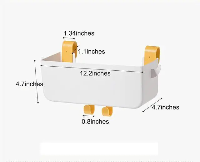 Alt view image 6 of 7 - Bedside Organizer Storage Caddy Hanging as Bunk Bed Storage Accessories Handrail Multi Pockets for Dorm Bunk Bed Shelf