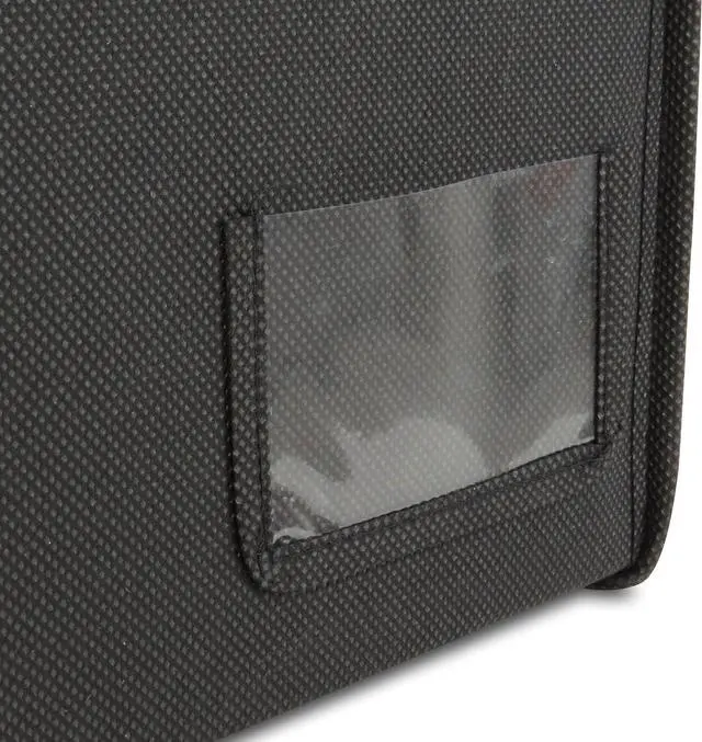 Alt view image 5 of 7 - HANGERWORLD Black Wedding Dress Storage Box for Bridal Gown Preservation, Size Medium, Acid Free Storage Box including Archival Acid Free Tissue Paper, Hand Luggage Size for Travel