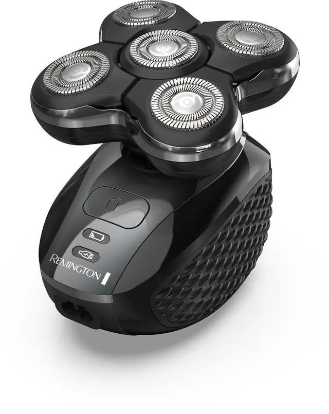 Main image of Remington XR7000 Balder Pro Rotary Shaver Rechargeable Waterproof Electric Razor for Men Cordless Lithium Power 5 Dual Track Flexing Heads and Pop-Up Trimmer Black