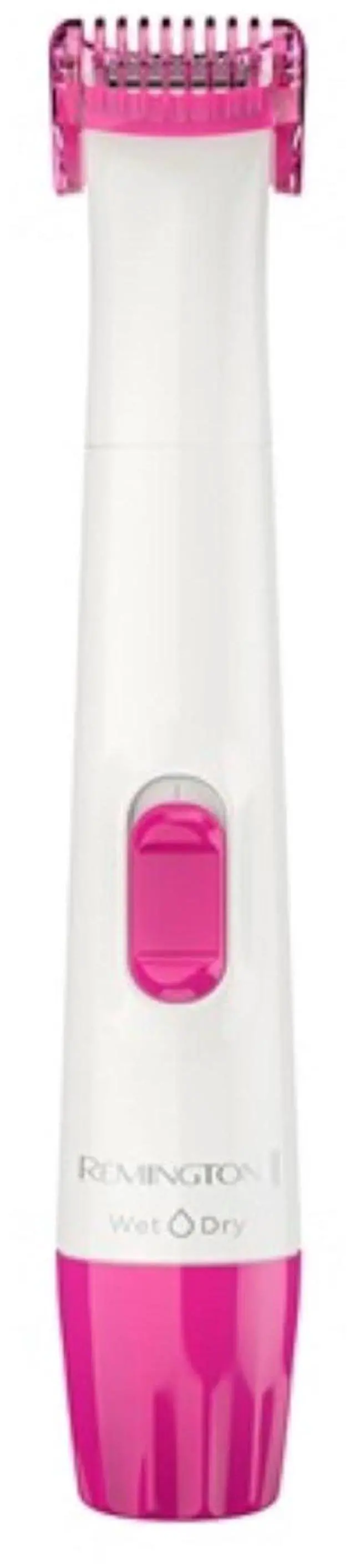 Alt view image 2 of 7 - Remington Smooth & Silky Body & Bikini Kit, Cordless bikini trimmer and shaver for women, Waterproof for grooming in the shower, White/Pink