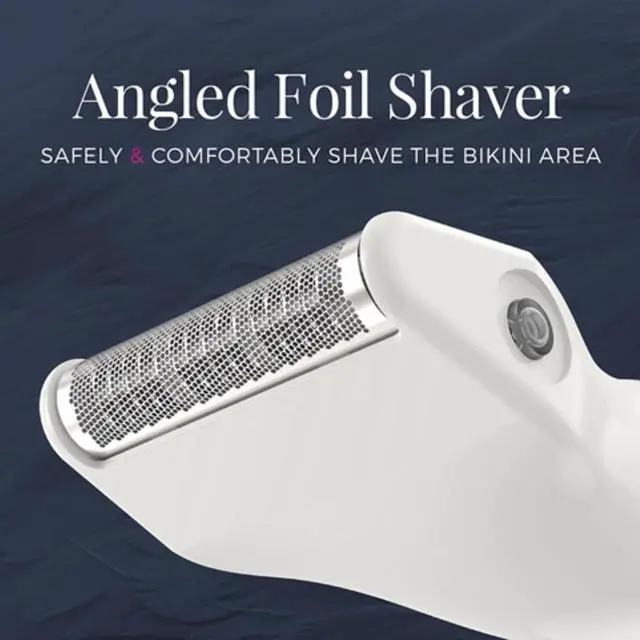 Alt view image 4 of 7 - Remington Smooth & Silky Body & Bikini Kit, Cordless bikini trimmer and shaver for women, Waterproof for grooming in the shower, White/Pink