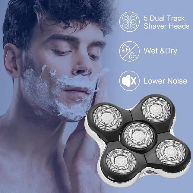 Alt view image 5 of 7 - Pro Head Shaver Replacement Blades Compatible with Remington Balder Pro Head Shaver Model XR7000,Precision Electric Shaving for Bald Men. (1pack)