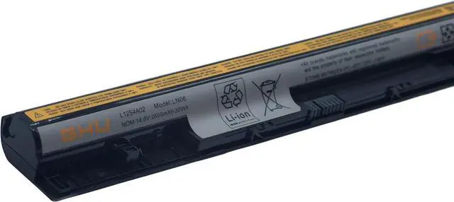 Alt view image 2 of 7 - GHU New Battery L12L4A02 L12L4E01 L12M4A02 L12M4E01 L12S4A02 L12S4E01 2600 mAh Compatible with Lenovo IdeaPad G400S G405S G410S G510S G500S G505S G510S S410P S510P Touch Z710 G40-30 G40-45 G40-70