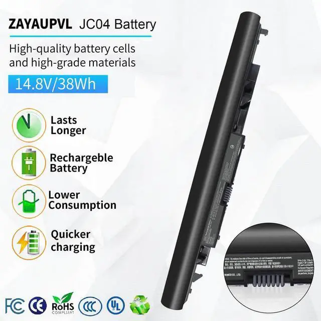 Alt view image 2 of 7 - JC03 JC04 Battery for HP Spare 919700-850 919701-850 15-bs0xx 17-bs0xxx 15-bs1xx 15-bw0xx 17z-ak000 17-ak0xx 17-bs062st 17-bs020nr 17-bs153cl 17-bs026cy 15-bs 17-bs 15-bw Series Pavilion 250 G6 255 G6