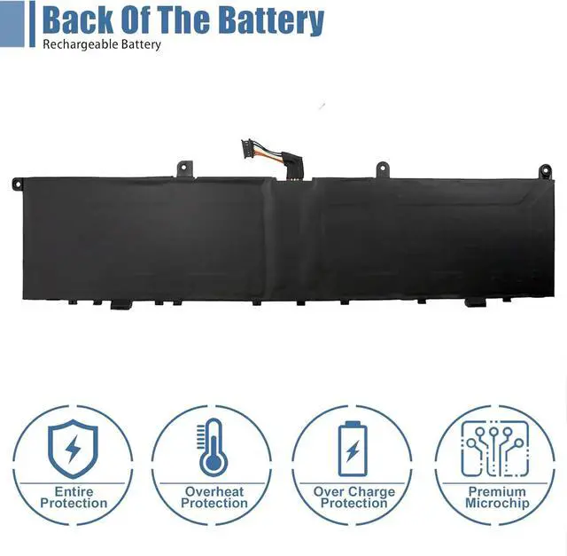 Alt view image 4 of 7 - L17C4P72 Laptop Battery,15.36V 80Wh 5235mAh Compatible with Lenovo ThinkPad X1 Extreme 1st Gen/2nd Gen ThinkPad P1 1st Gen/2nd Gen Series L17M4P72 01AY968 01AY969 L18M4P71 01YU911 5B10V98091