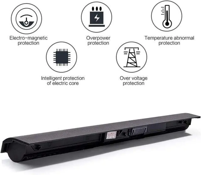 Alt view image 6 of 6 - 800049-001 KI04 Notebook Battery for HP Pavilion 15-AB 15-an 17-G 15t-ab100 17t-g100 17t-s100 cto Series K104 800010-421 TPN-Q160 TPN-Q158 TPN-159 TPN-Q161 TPN-Q162 [4 Cells/14.8V/2800mAh/41Wh