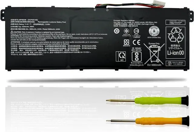 Main image of AP18C4K Battery Replacement for Acer Aspire 5 A515-43 A515-43G A515-43-R057 A515-43-R19L A515-44 A515-44G Spin 3 SP314-54N SP314-54N-54XS A515-43-R057 A515-44G-R26L 11.4V 48Wh