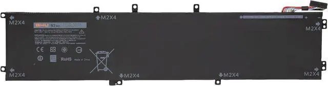 Alt view image 3 of 6 - GHU New 6GTPY 97 Wh Battery Compatible with Dell XPS 15 9560 9550 Precision 5510 5520 M5520 Replacement for 5XJ28 i7-7700HQ H5H20 5D91C Laptop [Li-ion 6 Cell 11.4V 18 Months] Warranty 6GTPY