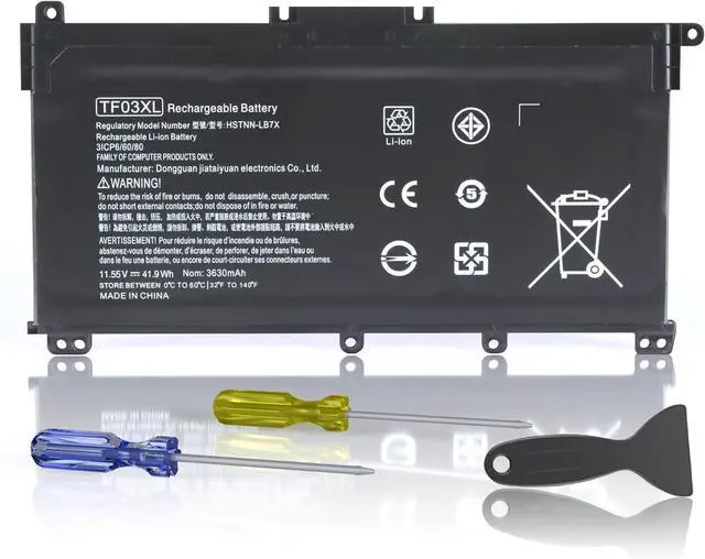 Main image of TF03XL 920070-855 Spare Battery for HP Pavilion x360 14m-cd0001dx 14m-cd0003dx 15-cc0xx 15-cc023cl 15-cc123cl 15-cc050wm 17-ar050wm 15-cc 15-cd 14-bf 14-bf050wm Serie tpn-q190920046-121