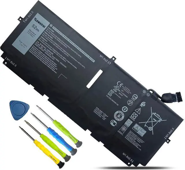 Main image of 722KK Battery Replacement for Dell XPS 13 9300 (2020), XPS 13 9310 (2020), XPS 13 9380 (2020) P117G P117G002 P117G001 Series