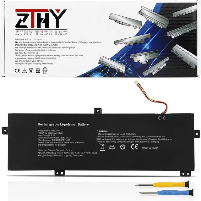 Main image of H-4886280P U3576127PV-2S1P Laptop Battery Replacement for Gateway GWTN156-11 GWTN156-11BK GWTN156-11BL GWTN156-11GN GWTN156-11RD Series U3576127PV U3576127 5080270P 4886280P 2ICP4/76/127 7.6V 38Wh