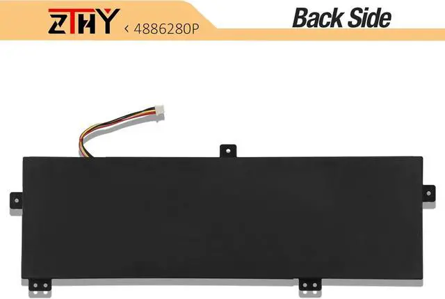 Alt view image 6 of 7 - H-4886280P U3576127PV-2S1P Laptop Battery Replacement for Gateway GWTN156-11 GWTN156-11BK GWTN156-11BL GWTN156-11GN GWTN156-11RD Series U3576127PV U3576127 5080270P 4886280P 2ICP4/76/127 7.6V 38Wh