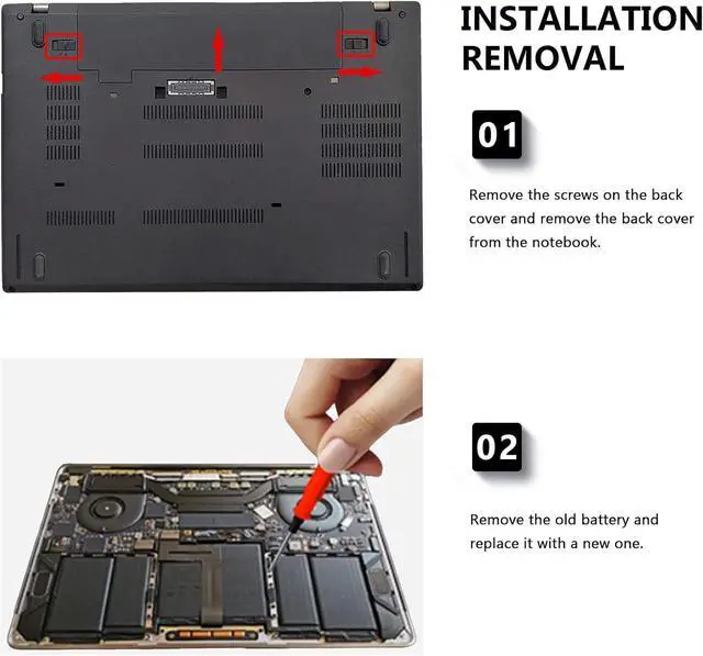 Alt view image 5 of 7 - BK03XL Laptop Battery for HP Pavilion X360 14-BA 14M-BA Series 14-BA253CL 14M-BA114DX 14M-BA011DX 14-BA1XX 14-BA2XX 14-BA153CL 14-BA125CL 14M-BA013DX 14-BA175NR 14M-BA1XX 14M-BA0XX(11.55V/41.7Wh)
