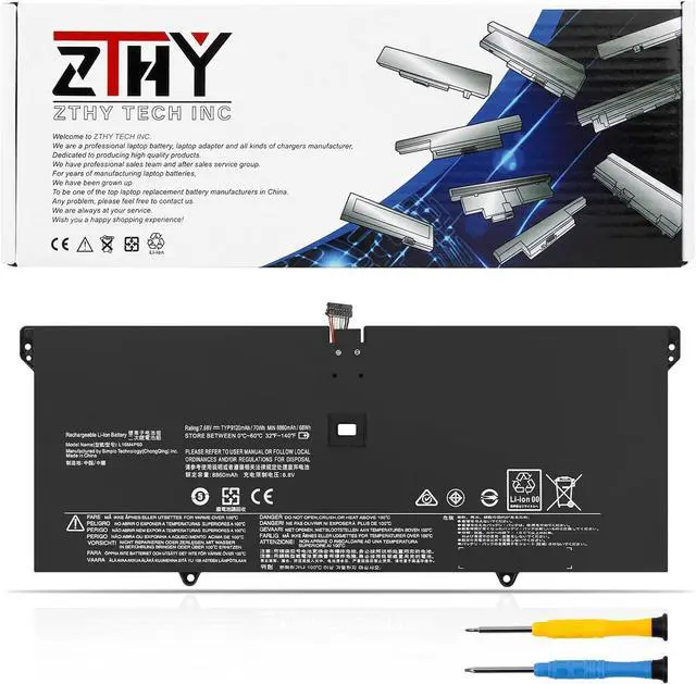 Main image of L16M4P60 L16C4P61 Laptop Battery Replacement for Lenovo Yoga 920 920-13IKB 920-131KB 920-13IKB-80Y7 80Y8 81TF Glass Ideapad Flex Pro-13IKB Yoga 6 Pro 13IKB Series 5B10W67249 5B10N17665 7.68V 70Wh