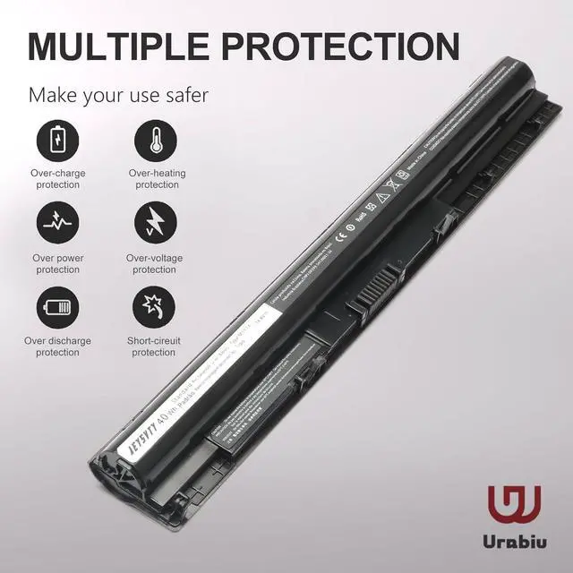 Alt view image 3 of 7 - 40WH M5Y1K Laptop Battery Compatible with Dell Inspiron 14 15 17 5000 3000 Series5559 5558 i3558 3567 5755 5756 5458 5759 5758 5759 GXVJ3 453-BBBQ 451-BBMG GXVJ3 HD4J0 991XP Computer Battery
